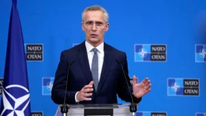 Update Informasi : Ketua NATO mengatakan komentar Trump tentang meninggalkan aliansi membahayakan pasukan AS dan Eropa 