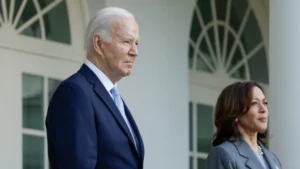 Harris calon dari Partai Demokrat sekarang Jawaban atas pertanyaan keputusan Biden