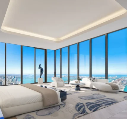Kemewahan Dahsyat Lihat ke dalam penthouse senilai $50 juta yang akan memahkotai Waldorf Astoria Miami