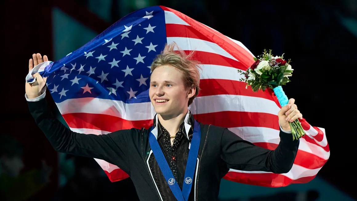 Menangkan Gelar World Figure Skating Remaja Amerika pemecah rekor