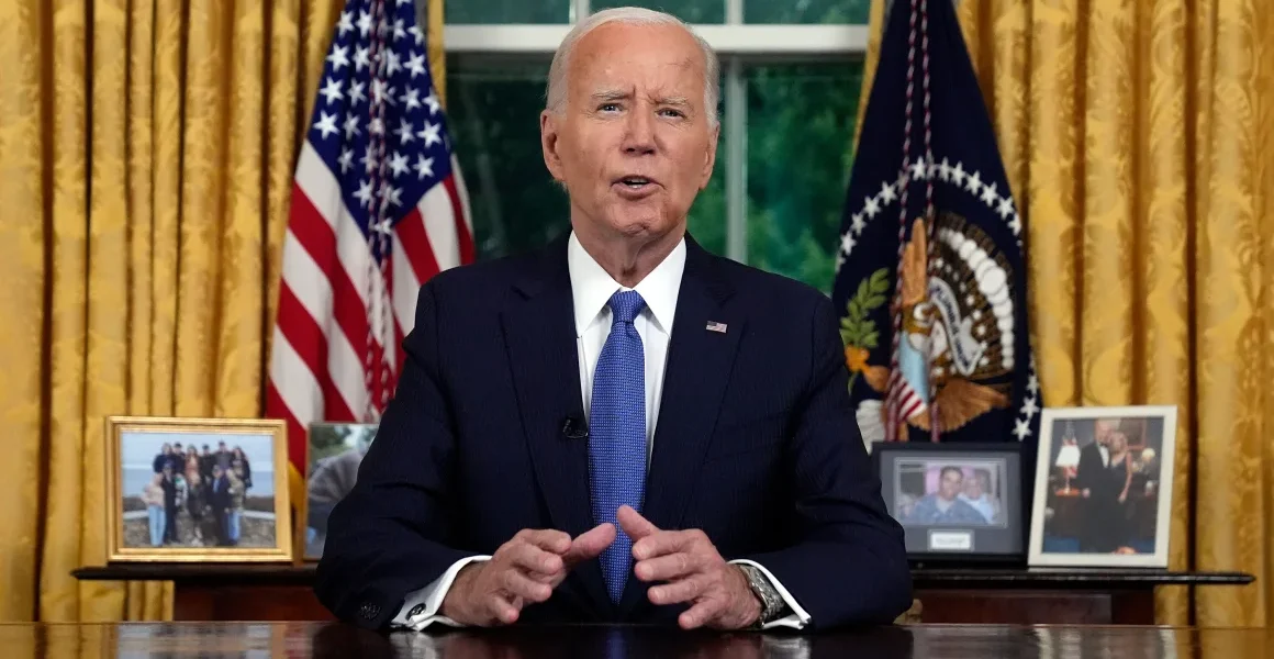 Biden menyebut keputusannya untuk mundur dari pemilu tahun 2024 adalah masalah membela demokrasi