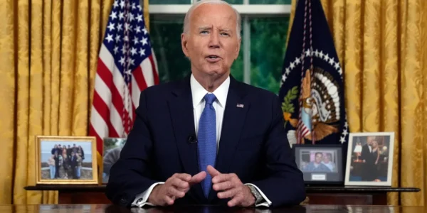 Biden menyebut keputusannya untuk mundur dari pemilu tahun 2024 adalah masalah membela demokrasi