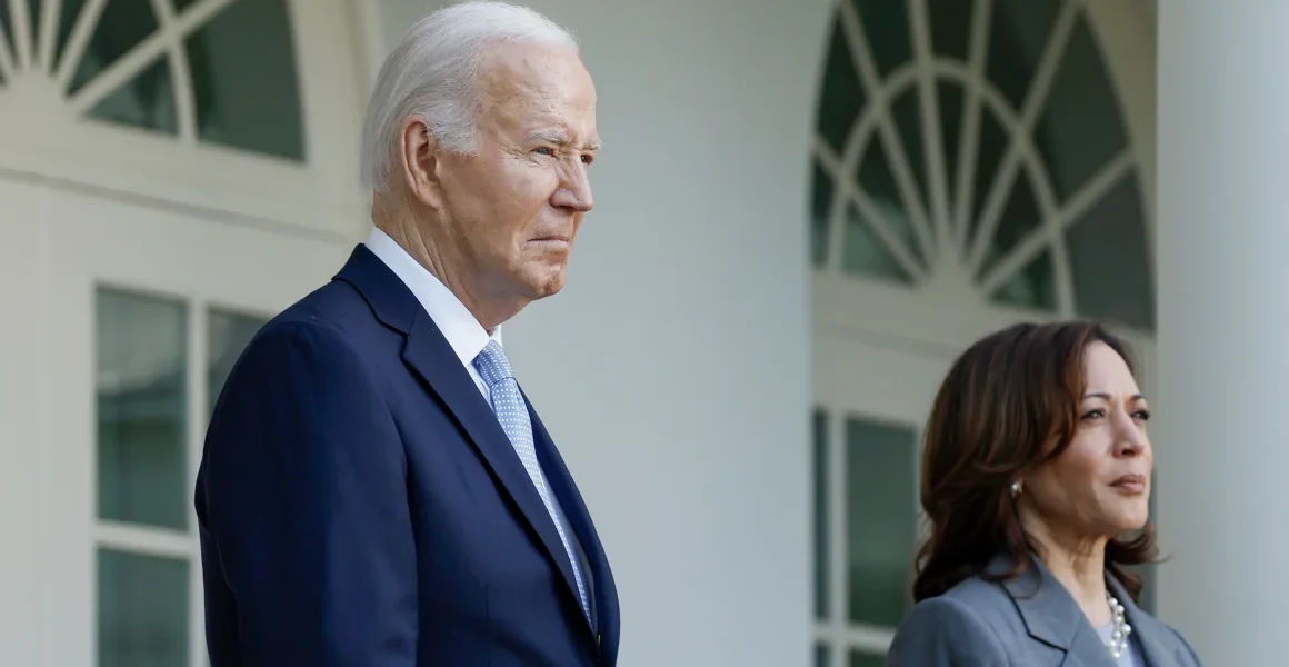 Harris calon dari Partai Demokrat sekarang Jawaban atas pertanyaan keputusan Biden