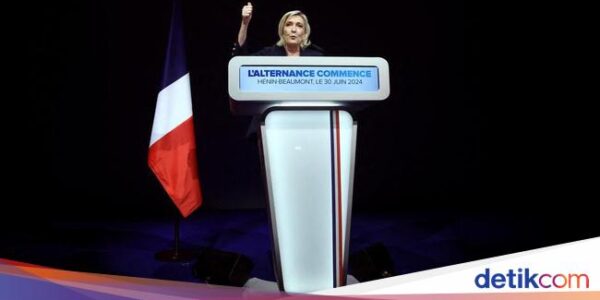 Kelompok sayap kanan memimpin putaran pertama pemilihan parlemen Prancis