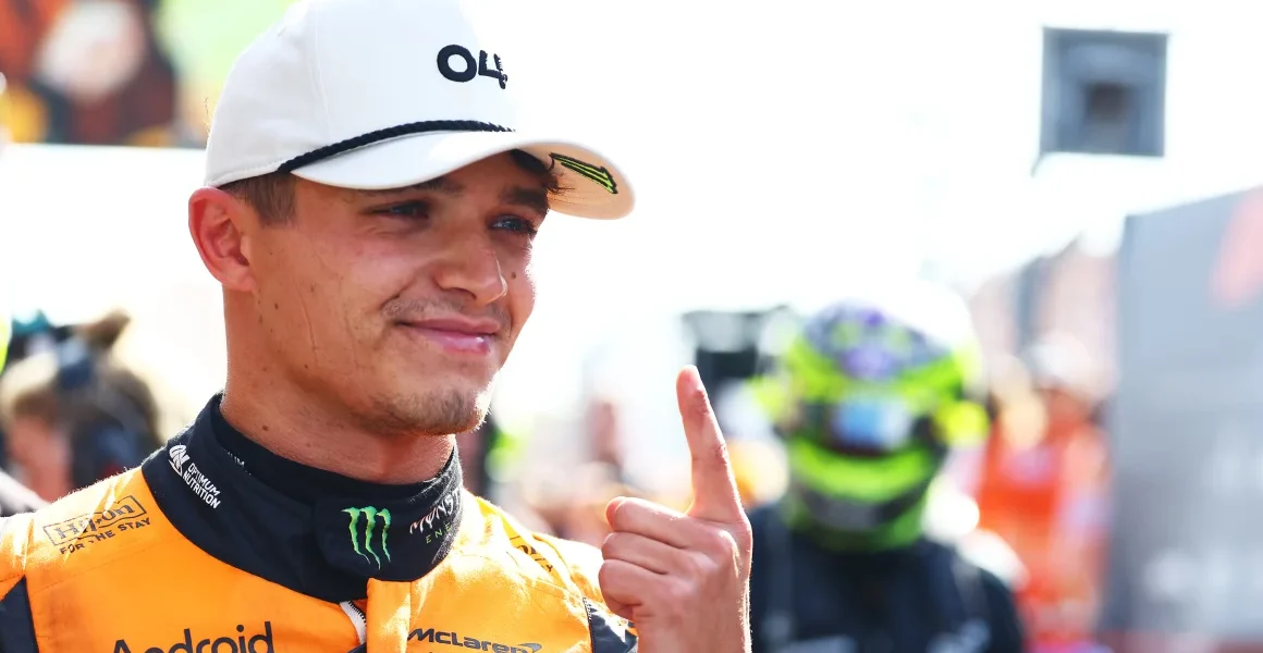 Lando Norris mengalahkan Max Verstappen di Grand Prix Belanda